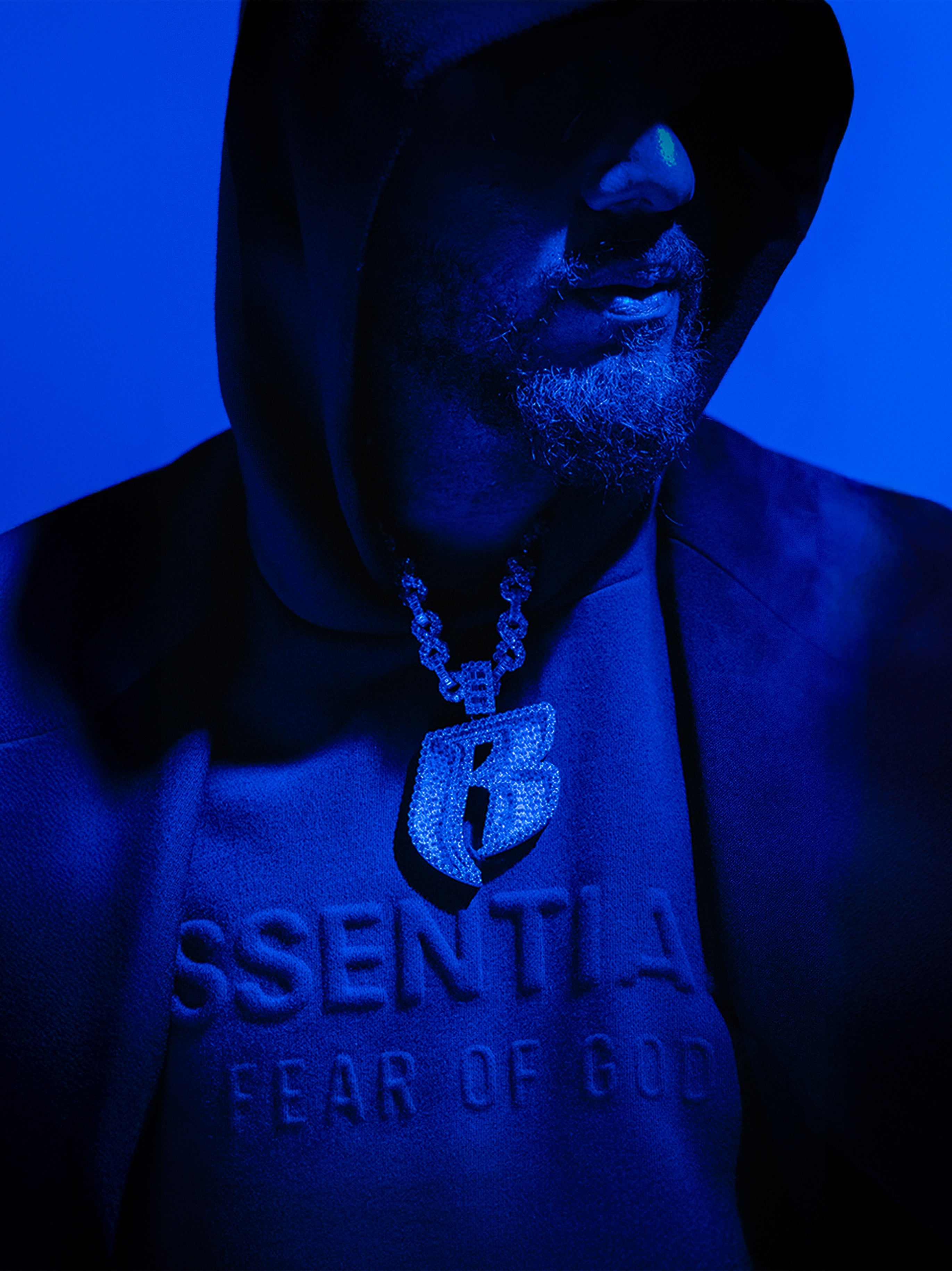 Embossed Classic Fleece Hoodie