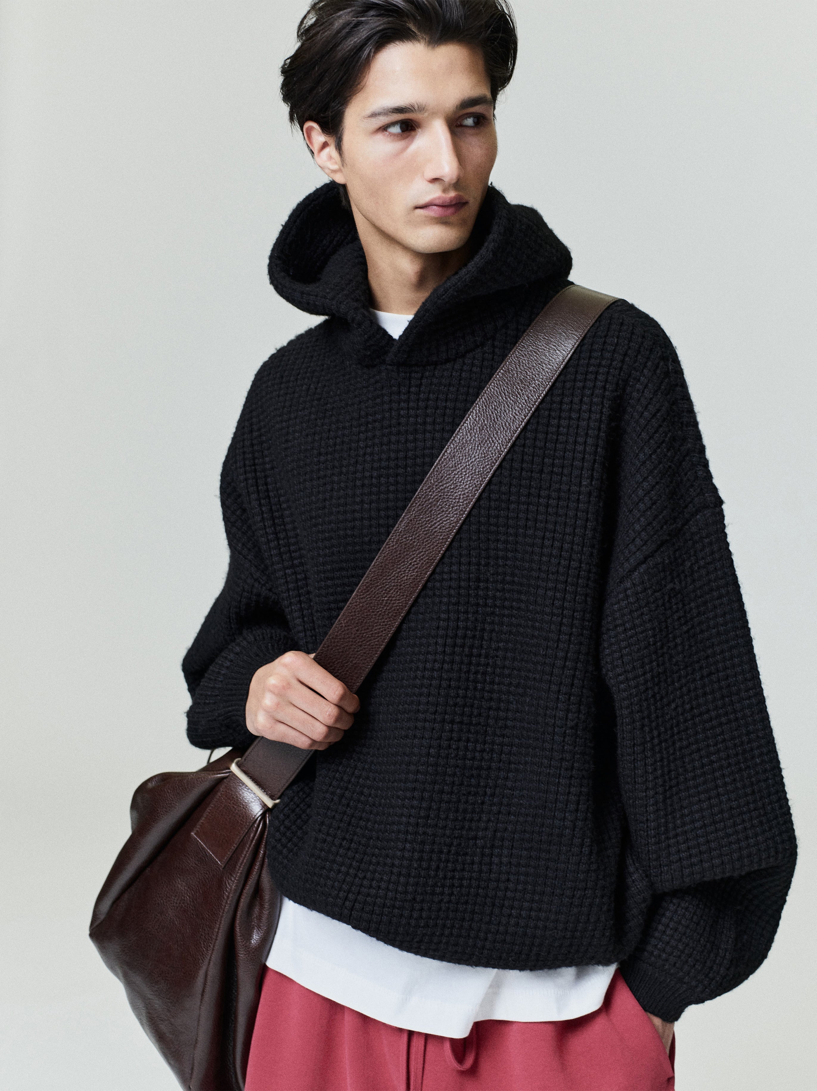 Heavy Waffle 90s Hoodie