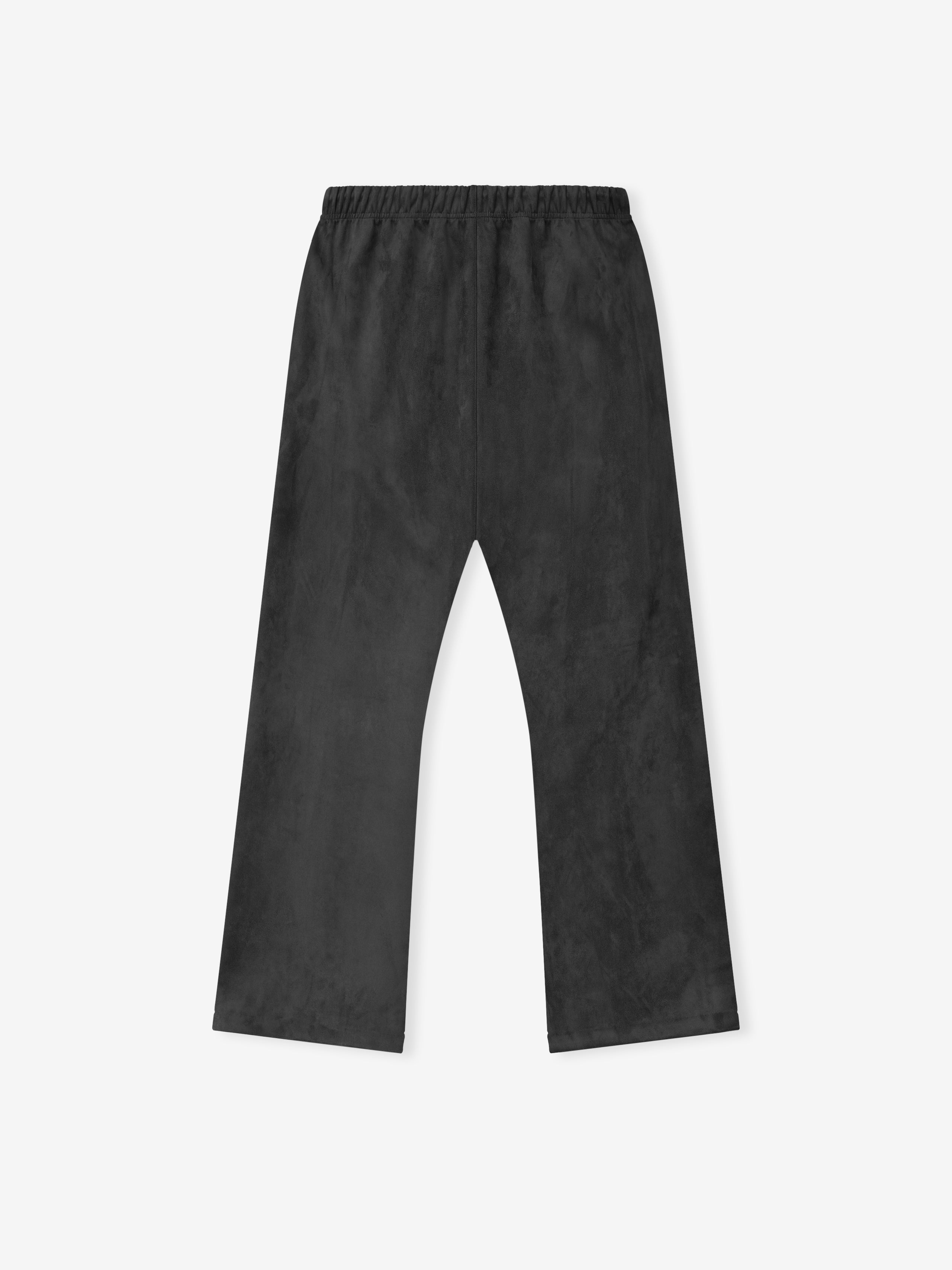 Suede Fleece Flare Sweatpant