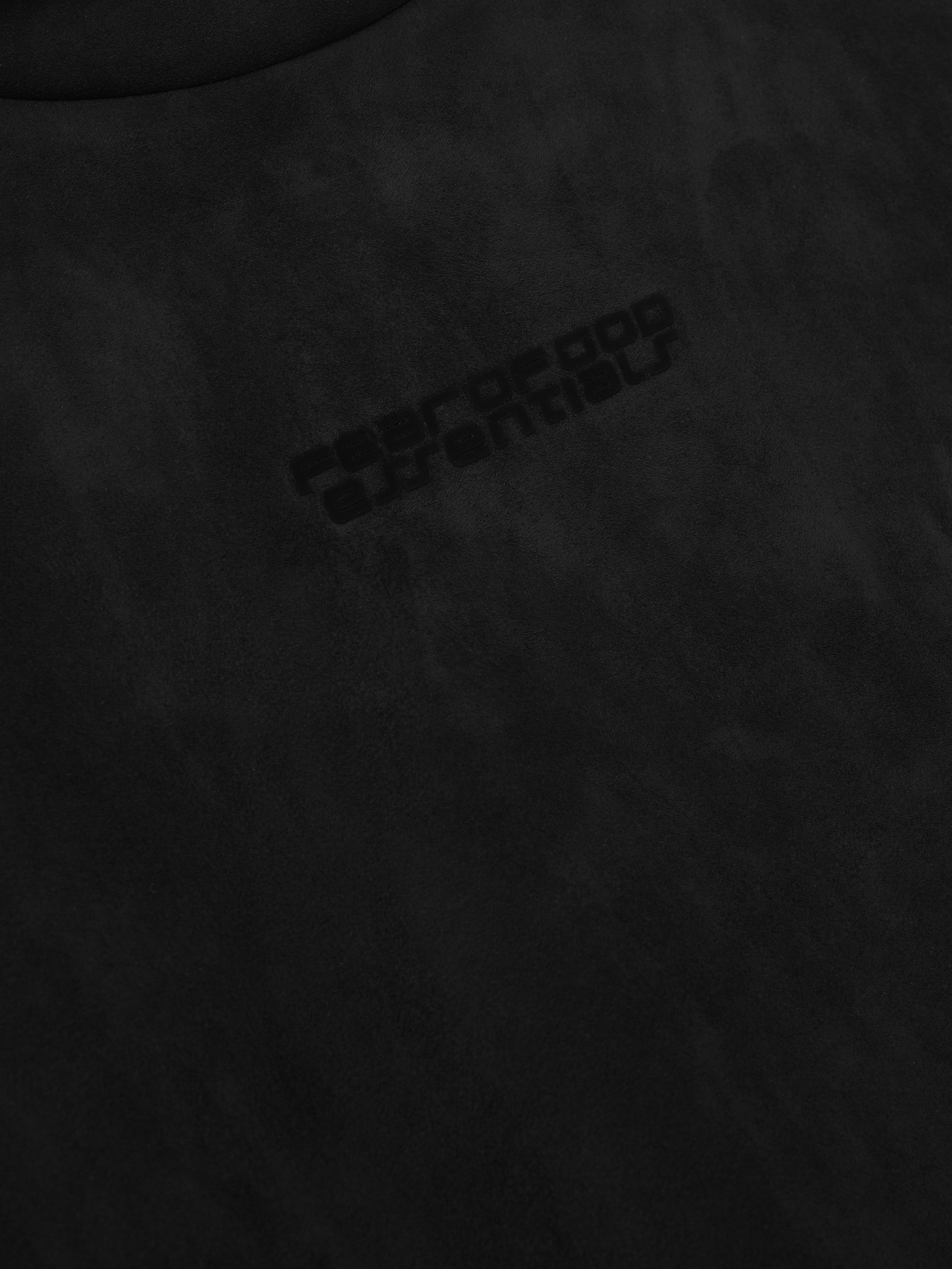 Suede Fleece Modern Hoodie