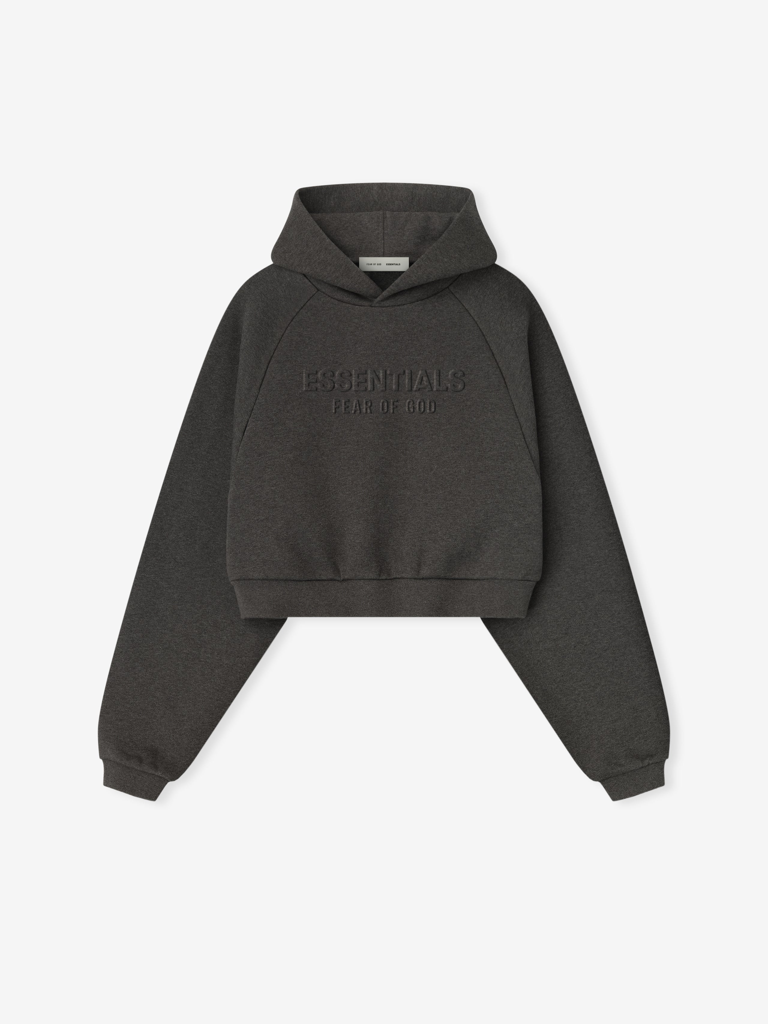 Womens Embossed 90s Raglan Hoodie