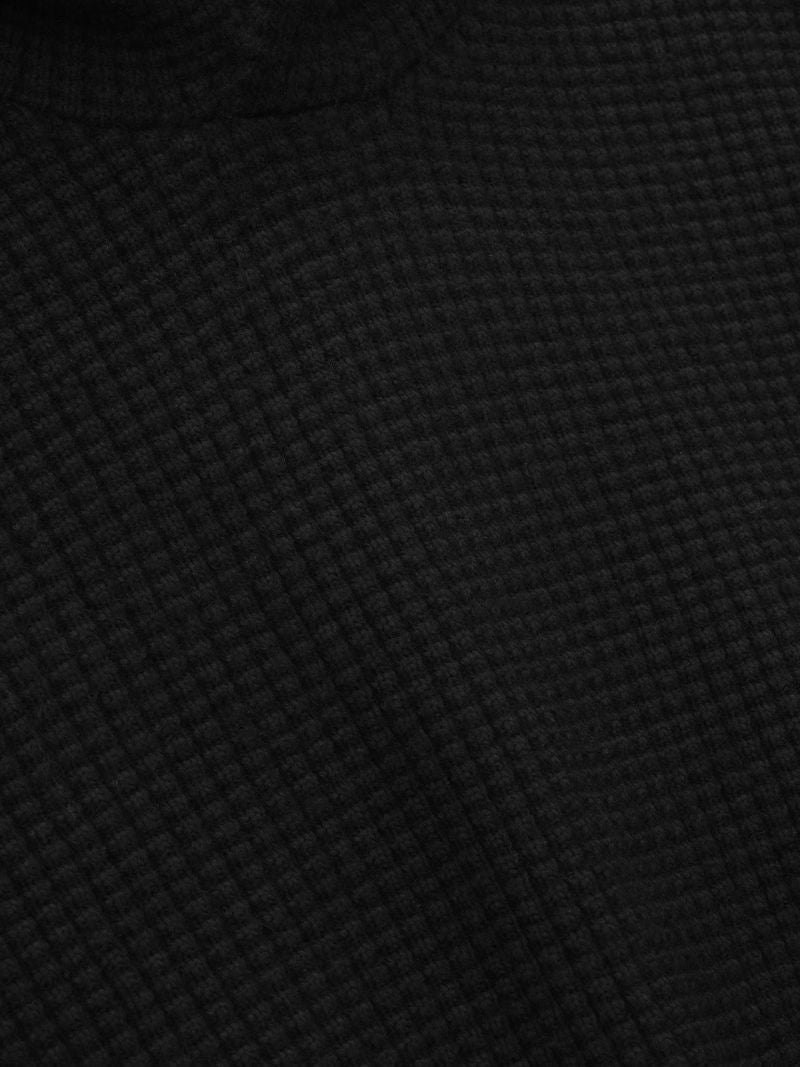 Womens Heavy Waffle 90s Hoodie