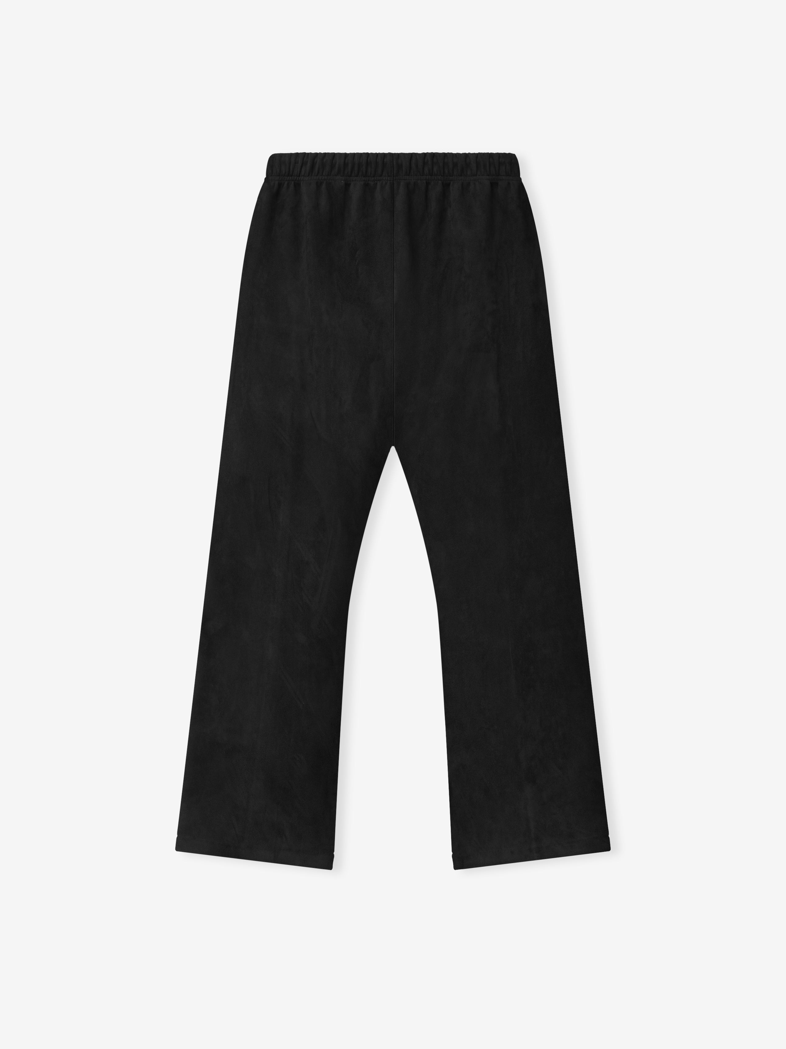 Suede Fleece Flare Pant