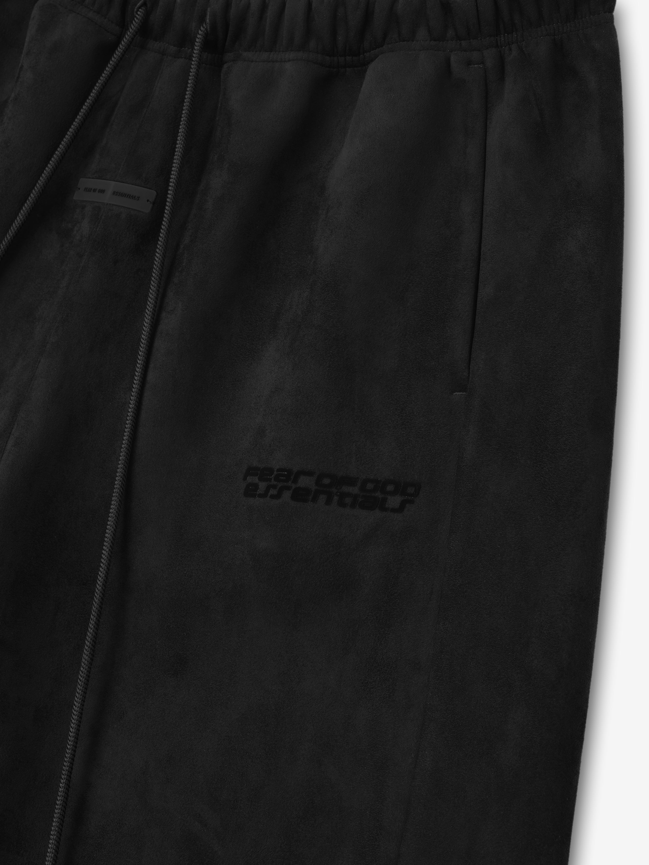 Suede Fleece Relaxed Short