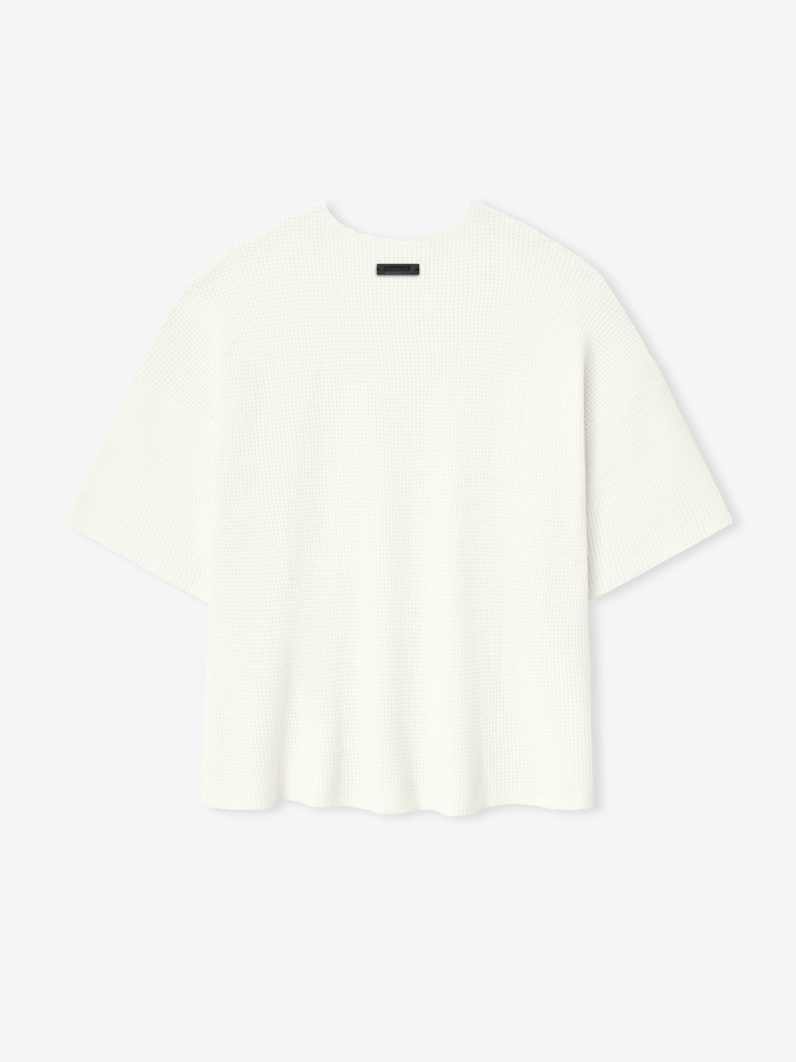 Waffle Short Sleeve Sweater